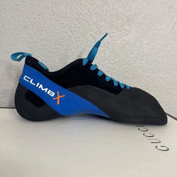 Climb X Rock-Star Lace Climbing Shoe Blue Black‎ X Factor Sole Men\'s Size 9.5 US main image 10